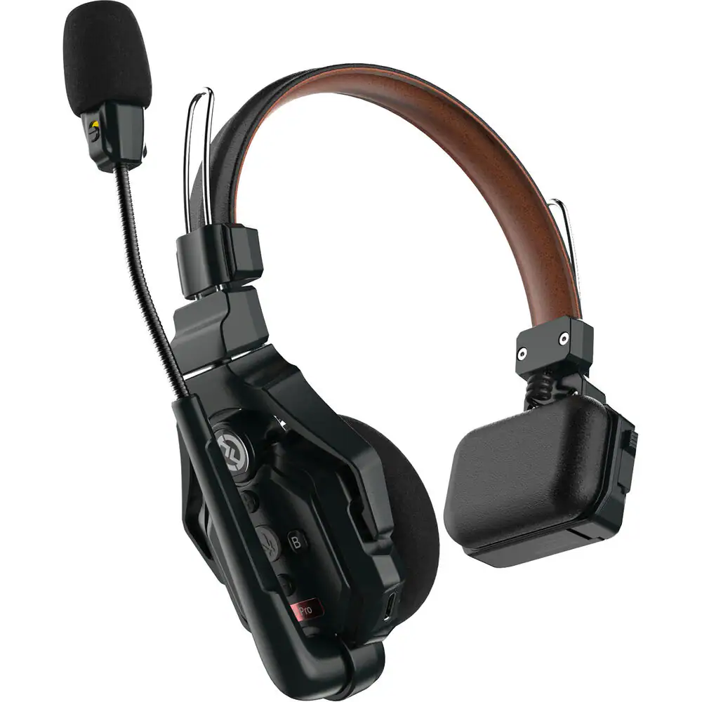 Alt View 2. HOLLYLAND - Hollyland Solidcom C1 Pro-2S Full Duplex ENC Wireless DECT Intercom System with 2 Headsets.