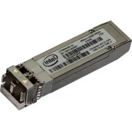 Front. Intel - Intel® Ethernet SFP28 SR Optic - Intel® Ethernet SFP28 Optics deliver a proven reliable solution for deployments - Unknown.