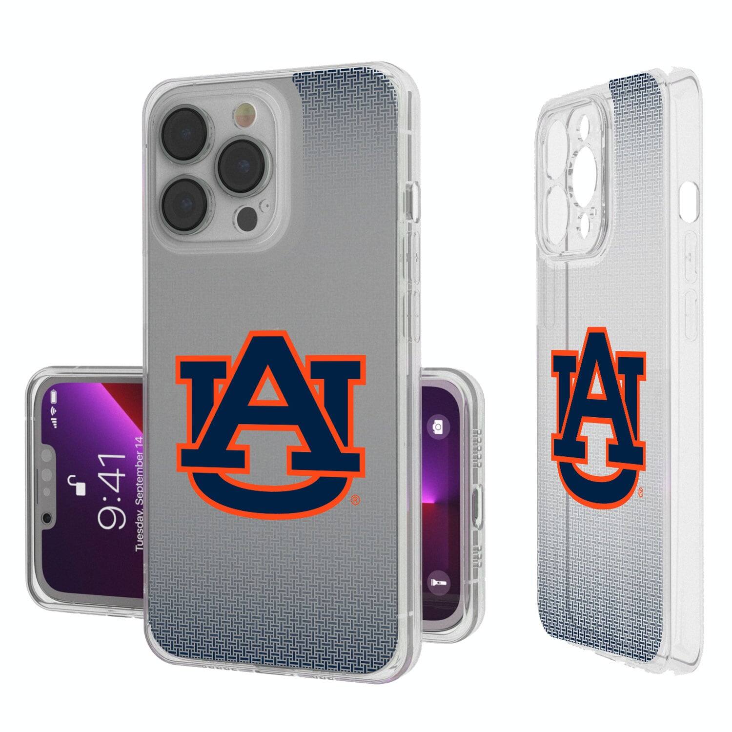 Keyscaper - NCAA - Auburn Tigers Linen Logo iPhone Clear Case - 15 Pro Max - Multicolor price history on PriceWatchPro