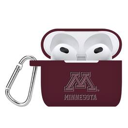 Affinity Bands - Minnesota Golden Gophers Debossed Silicone AirPods Gen Three Case Cover - No Size - Multicolor