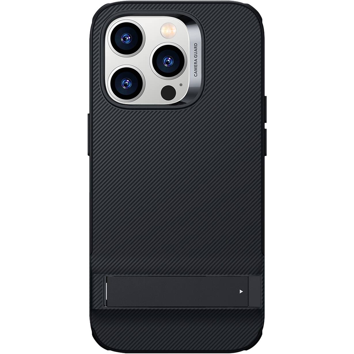 SaharaCase - AirShield Boost Kickstand Series Case for Apple iPhone 14 Pro - Black