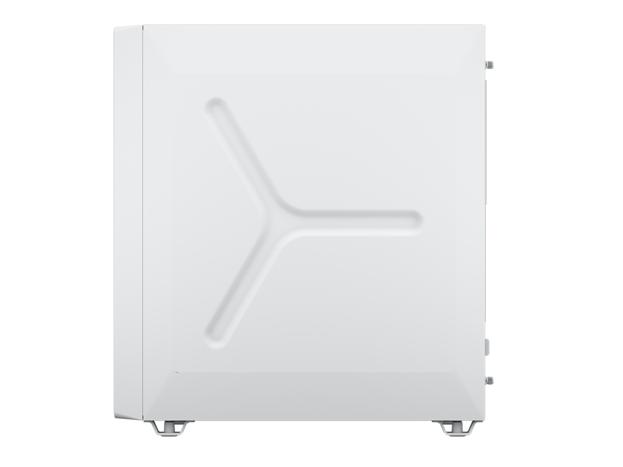 Alt View 7. CORSAIR - CORSAIR 3200D RS ARGB Mid-Tower Chassis, 3x RS120 ARGB Fans, DIY Features, White - White.