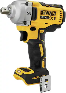 Dewalt - 20V MAX XR Cordless Impact Wrench, 1/2", includes Detent Pin Anvil and Belt Clip, Bare Tool Only (DCF892B)
