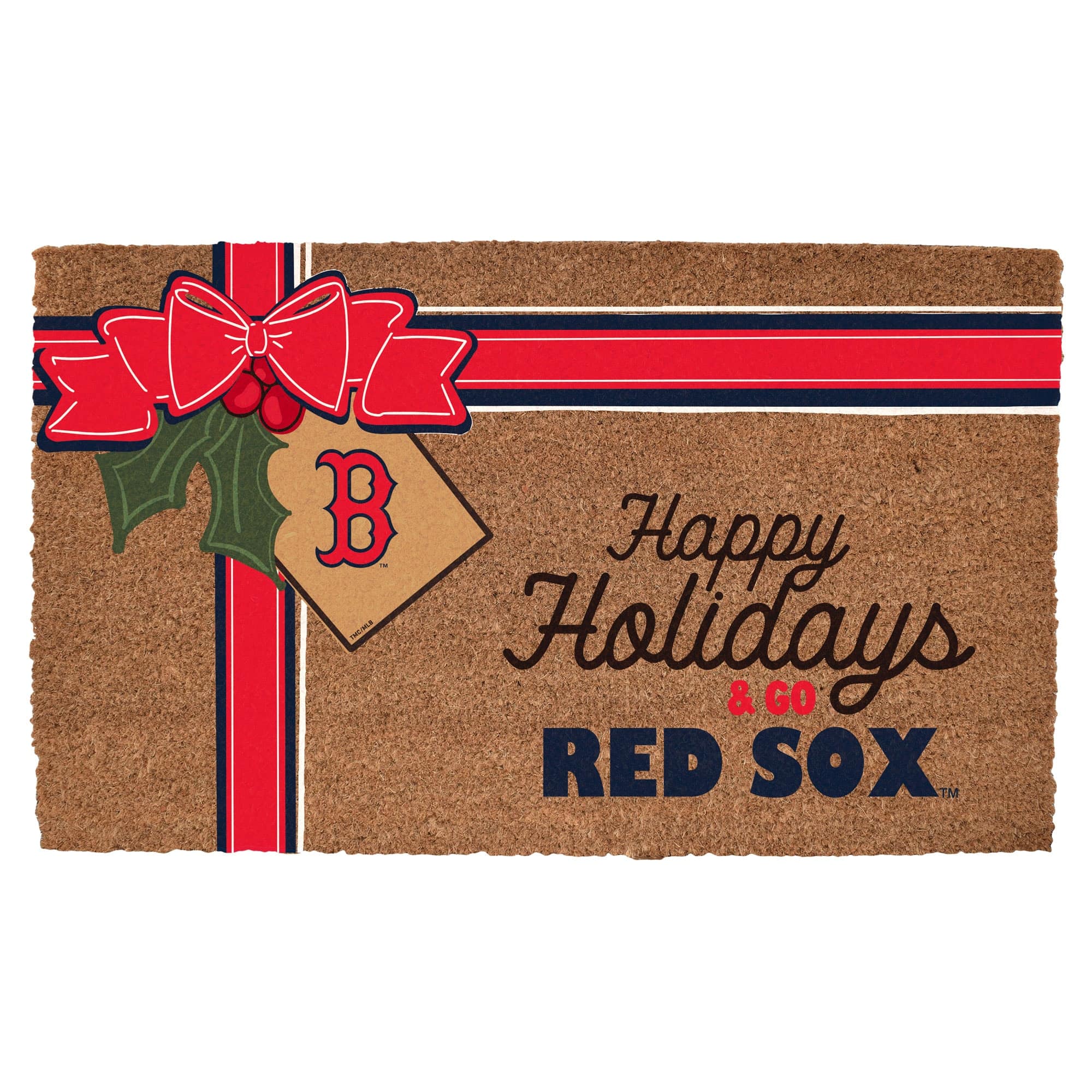 The Memory Company - 20" x 30" Holiday Gift Wrap Coir Door Mat - Multicolor