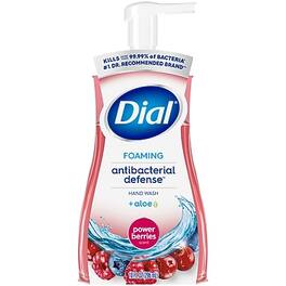 Henkel - Dial Antibacterial Foaming Hand Soap, Power Berries Scent, 8/Carton - Red