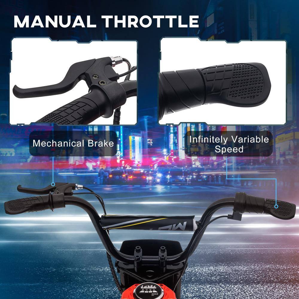 MANUAL THROTTLE

Mechanical Brake

Infinitely Variable Speed
