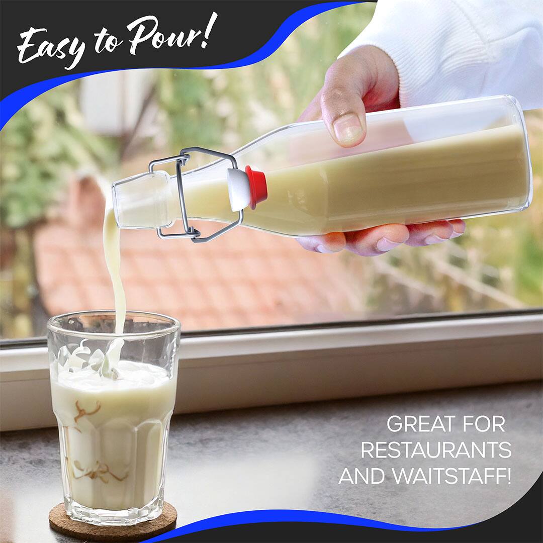 Easy to Pour!  
Great for Restaurants and Waitstaff!
