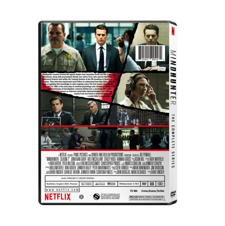 Angle. Mindhunter Complete Series Seasons 1-2 (DVD).
