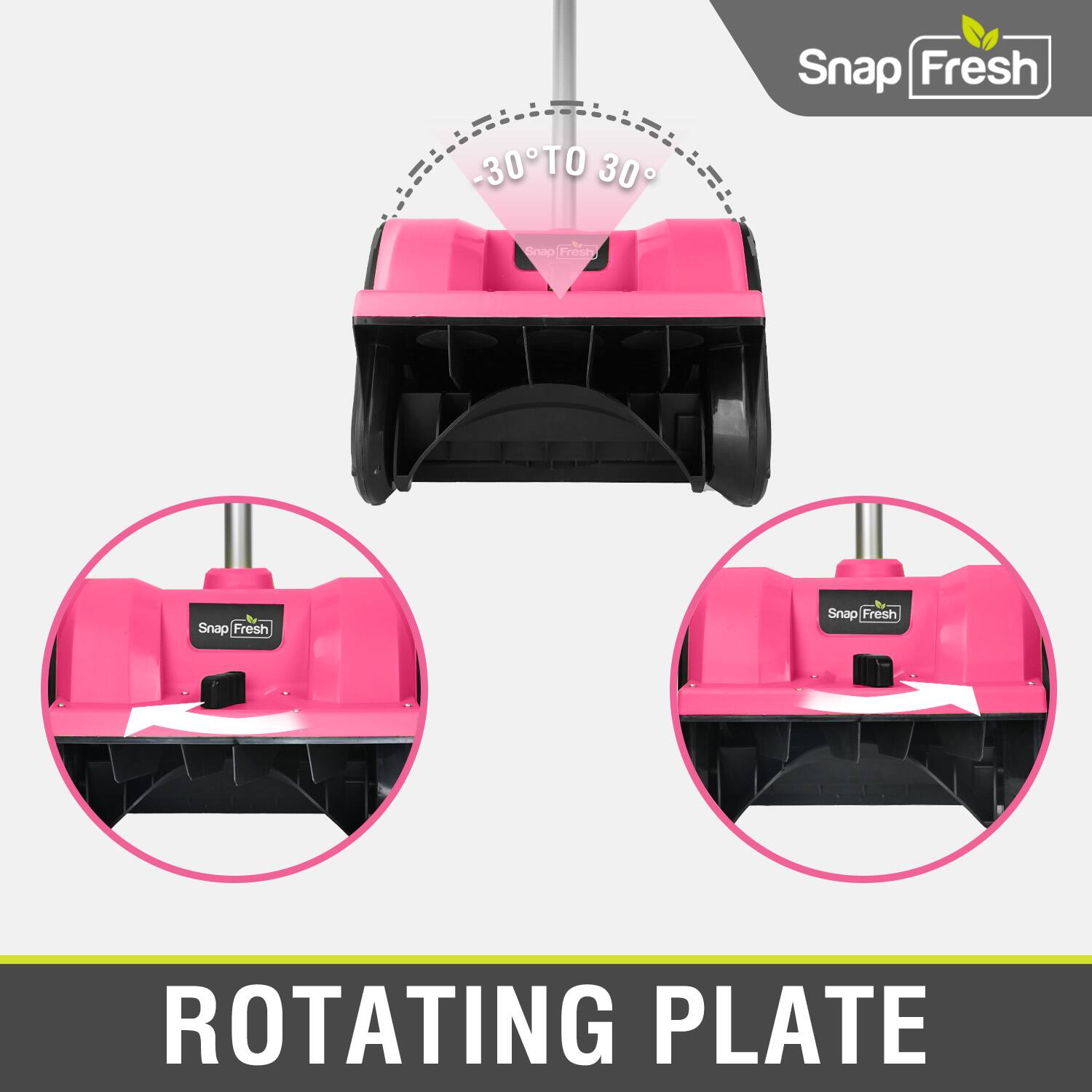 -30° to 30° Snap Fresh Snap Fresh Snap Fresh Snap Fresh ROTATING PLATE