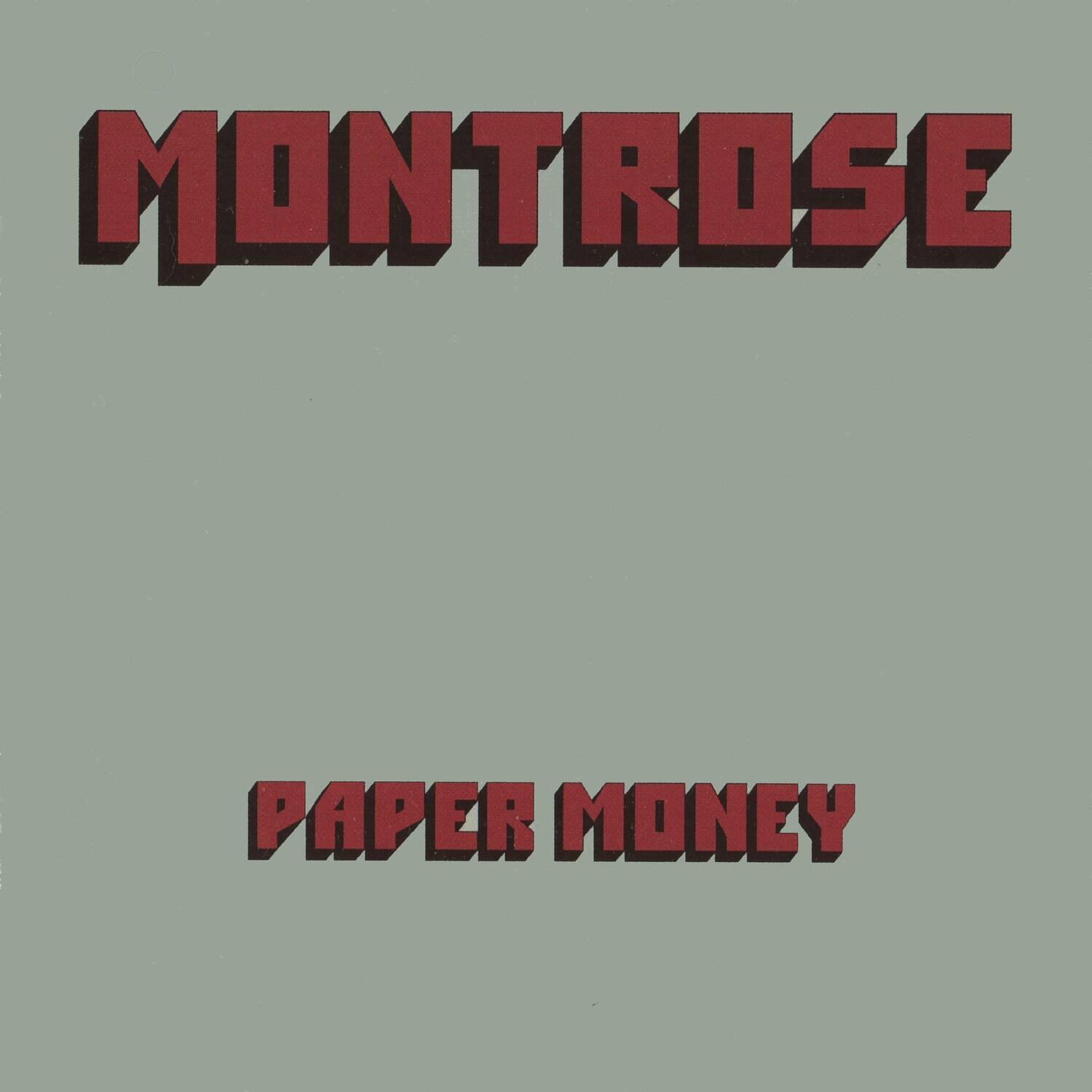 Montrose - Paper Money Featuring Sammy Hagar   - VINYL LP price history on PriceWatchPro