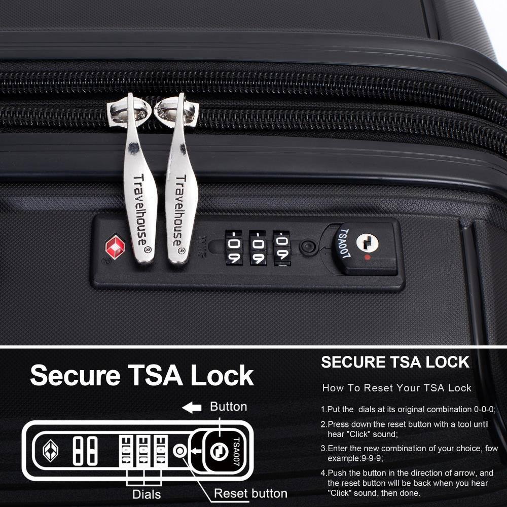 Secure TSA Lock

How To Reset Your TSA Lock

1. Put the dials at its original combination 0-0-0;
2. Press down the reset button with a tool until you hear "Click" sound;
3. Enter the new combination of your choice, for example: 9-9-9;
4. Push the button in the direction of the arrow, and the reset button will be back when you hear "Click" sound, then done.