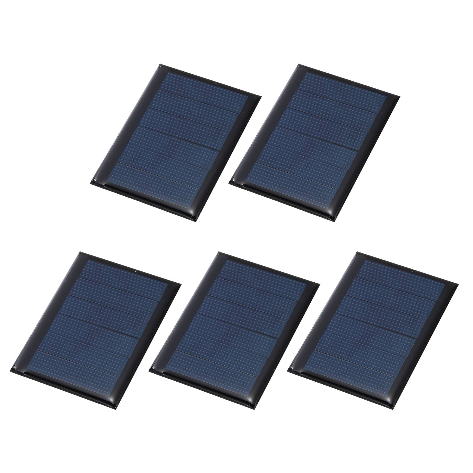 Unique Bargains - 5pcs 3V 0.3W 100mA Mini Solar Panels, Small Solar PV Cells for DIY Electric Toy Materials Kits - Black price history on PriceWatchPro