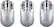 Alt View 12. HyperX - Pulsefire Haste 2 S Lightweight Wireless Optical Gaming Mouse with RGB Lighting - Silver.