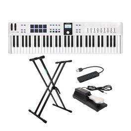 Arturia - KeyLab Essential 61 mk3 MIDI Keyboard Controller with Stand Bundle