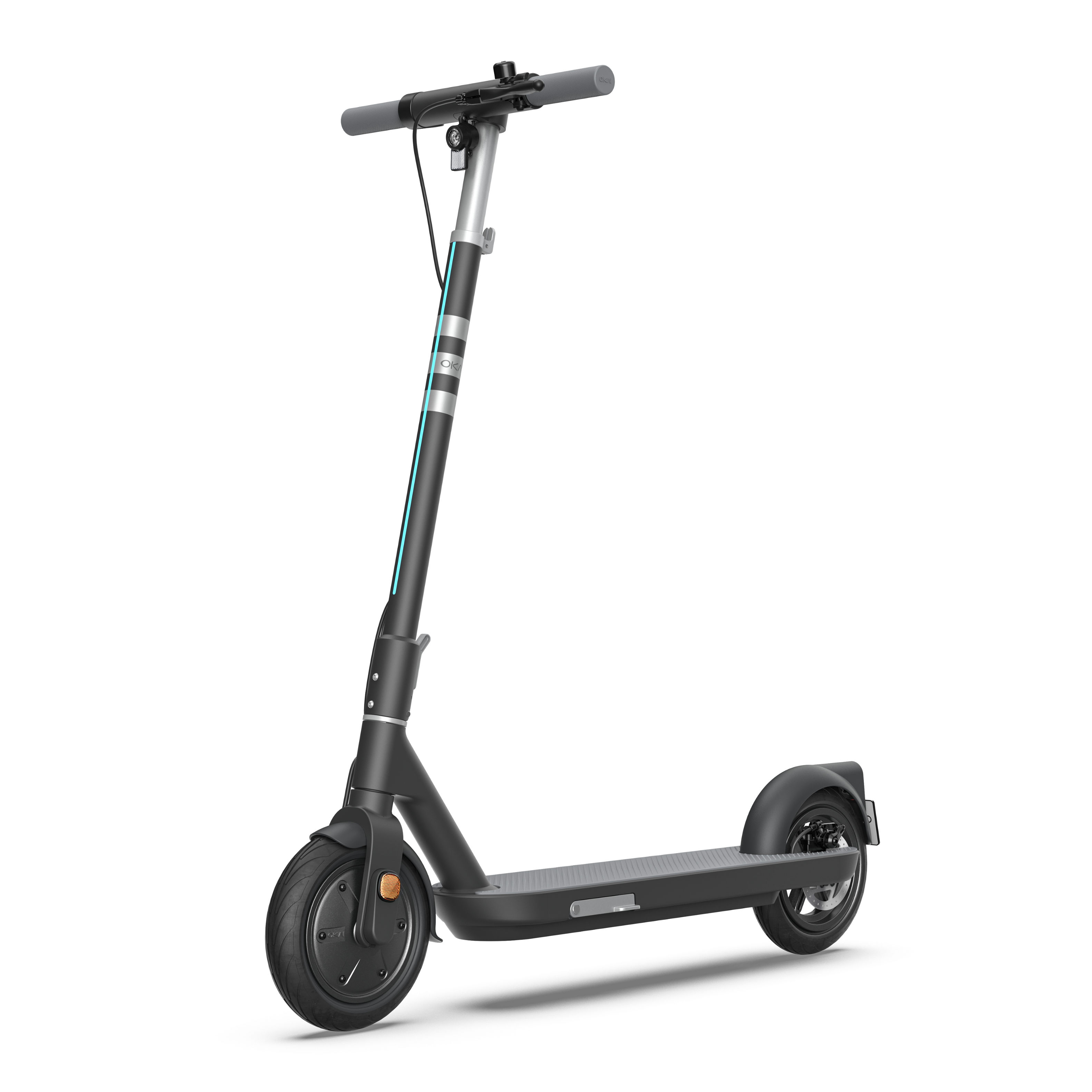 TinyHomie - Foldable Electric Scooter 18 6 Miles 15 5mph - Black