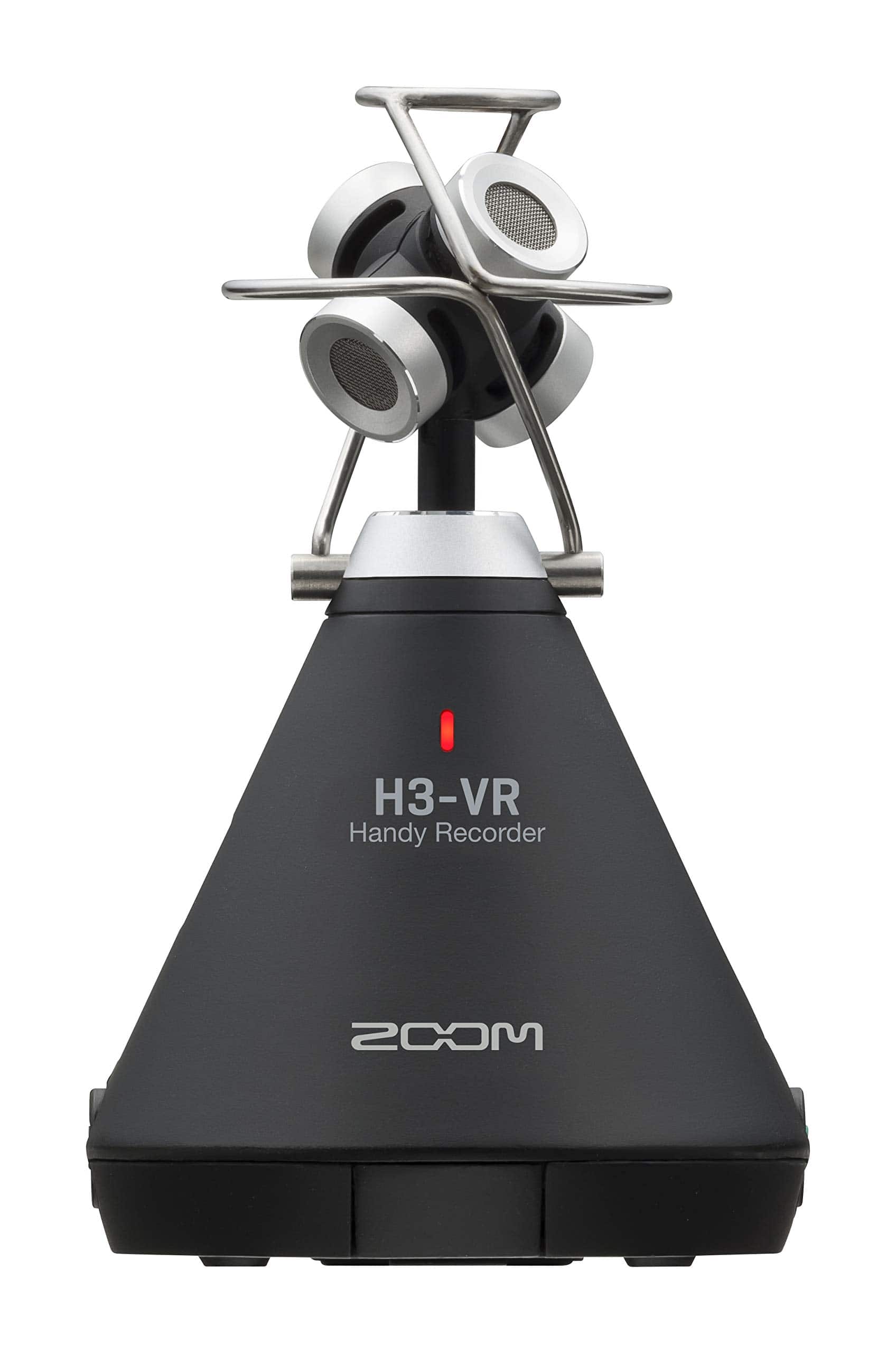 Zoom - H3-VR 360° Audio Recorder, Records Ambisonics, Binaural, and Stereo, Battery Powered, Wireless Control