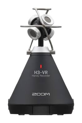 Zoom - H3-VR 360° Audio Recorder, Records Ambisonics, Binaural, and Stereo, Battery Powered, Wireless Control