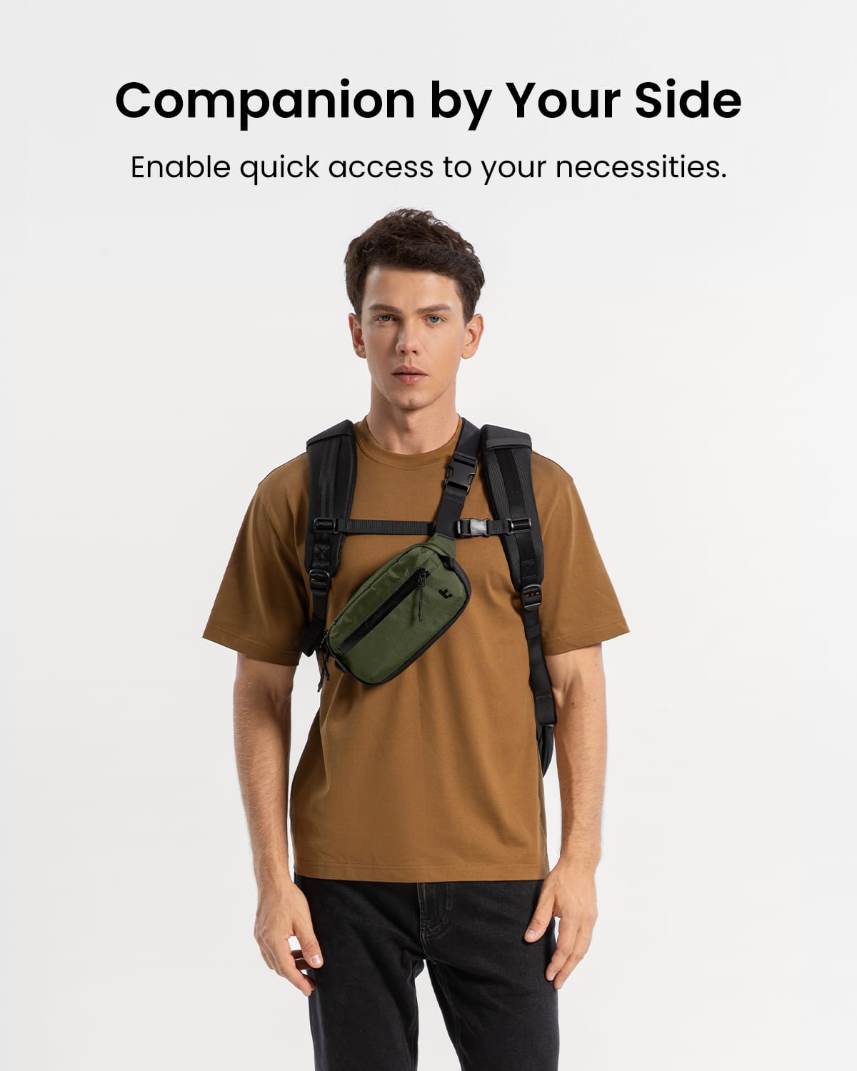 Companion by Your Side: Enable quick access to your necessities.