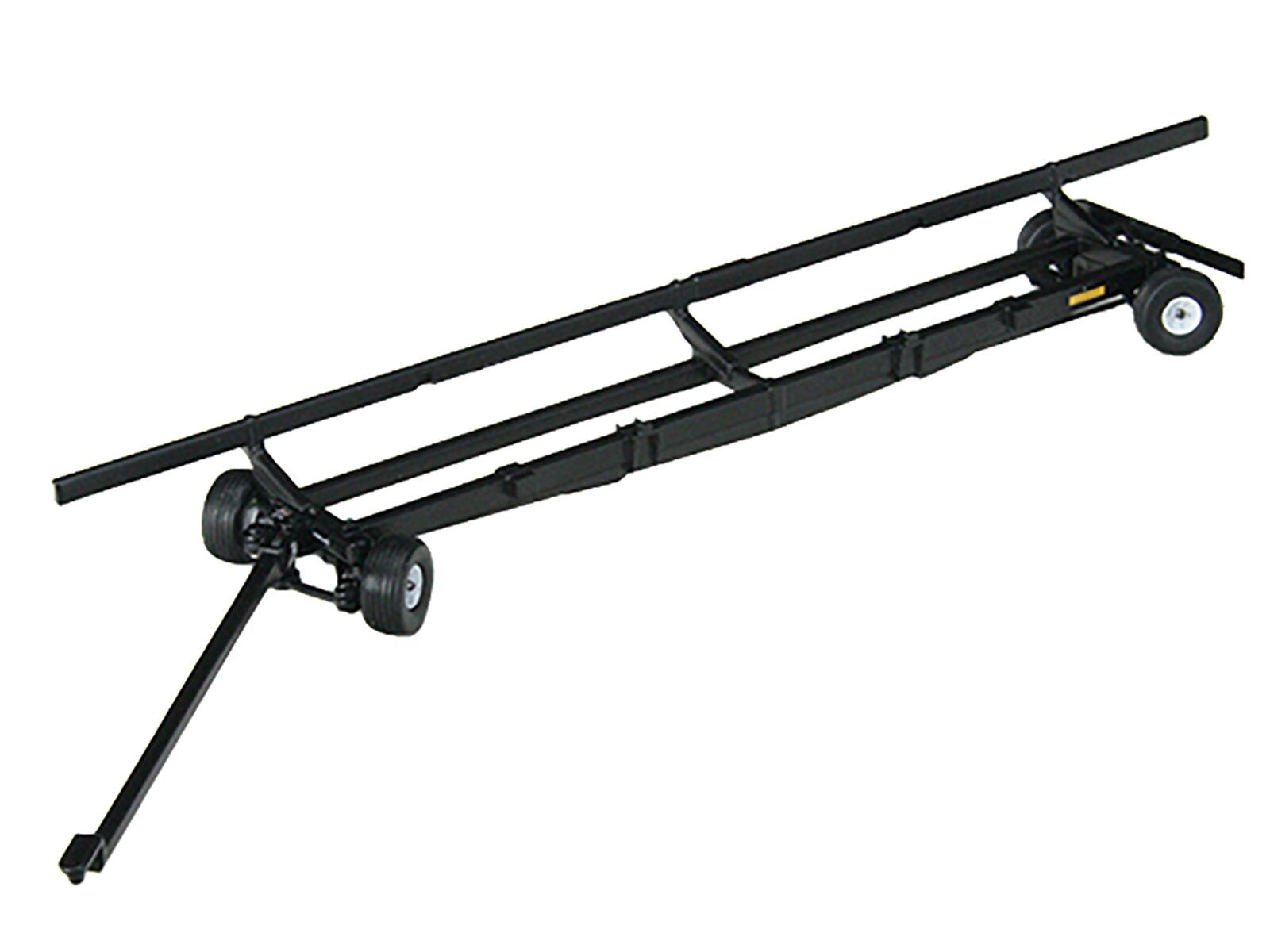 Alt View 1. SpecCast Collectibles - Unverferth AWS Fieldrunner Header Transport Black 1/64 Diecast Model by SpecCast.