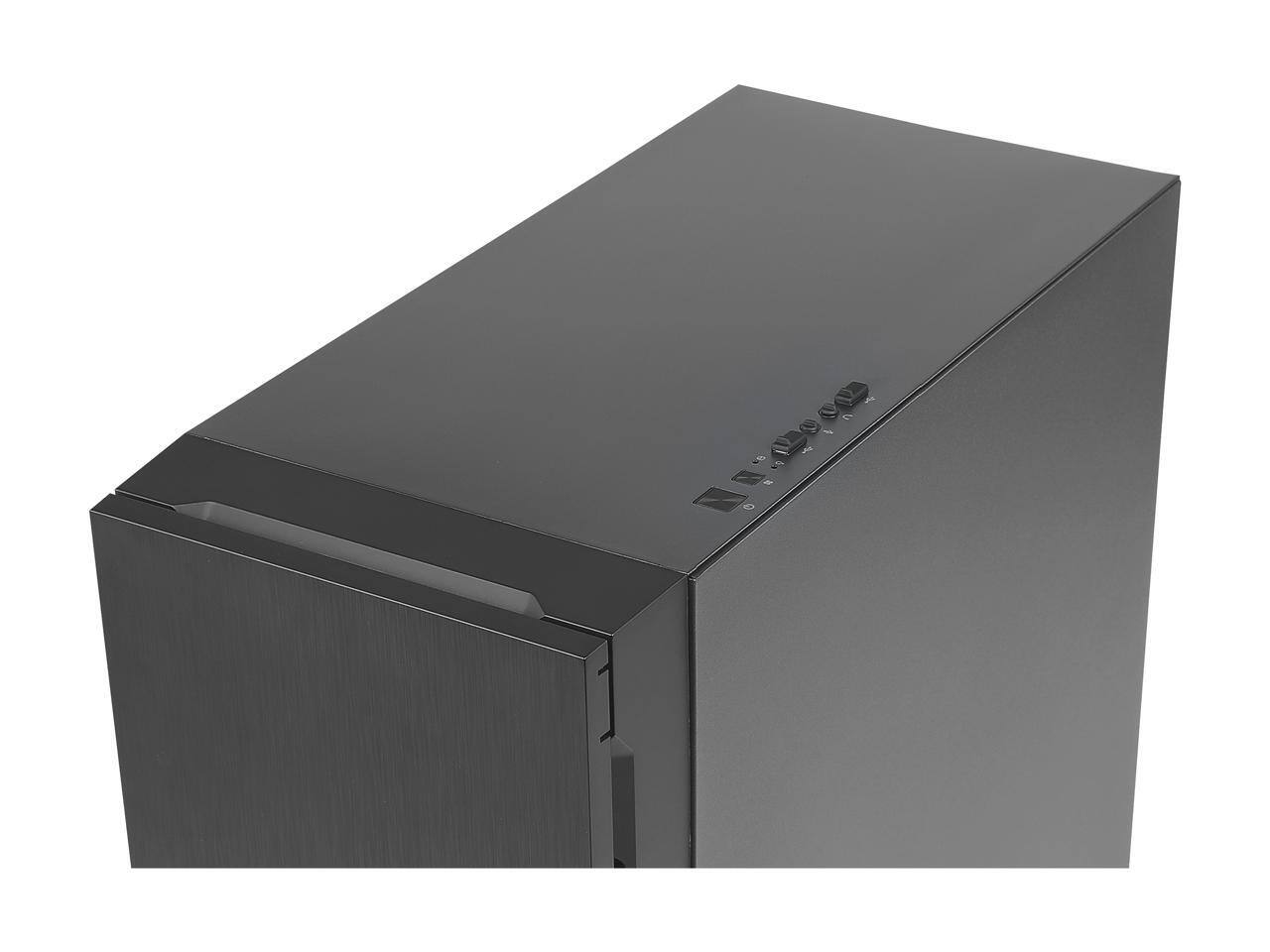 Alt View 8. Antec - Antec P10 FLUX, 5x120mm Fans, Reversible Front, Air Filter, ODD, Fan Control, Silent Mid-Tower Case - Black.