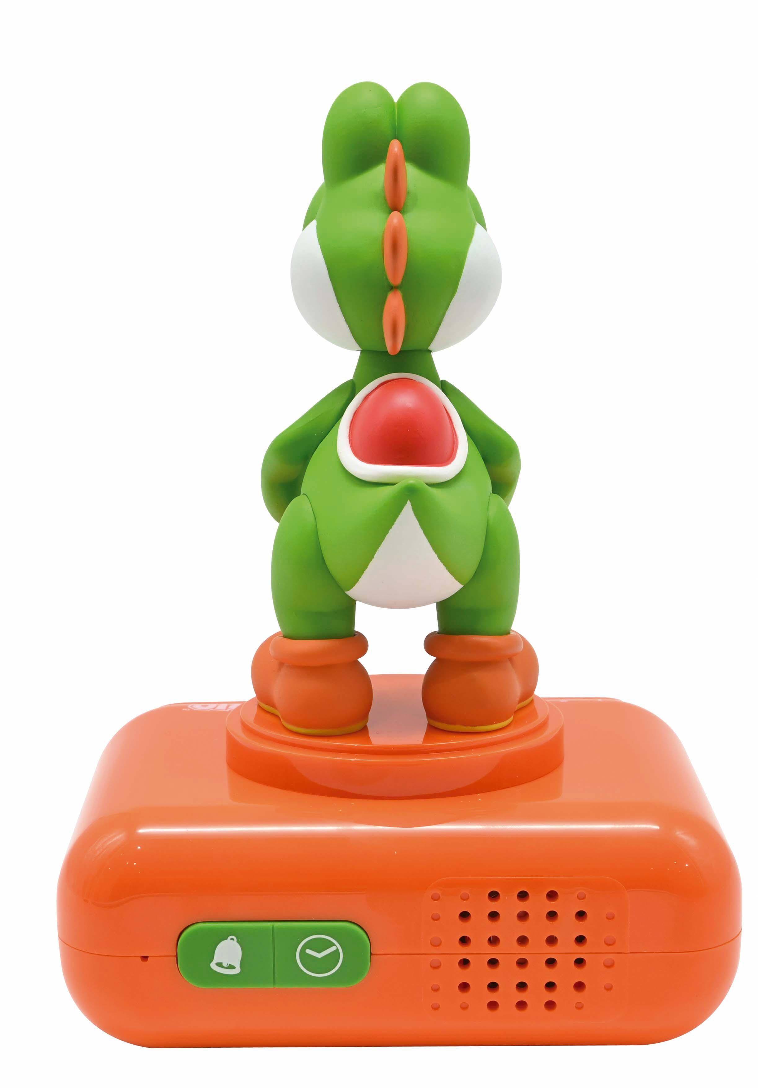 Alt View 10. Lexibook - Nintendo Yoshi Alarm Clock with Sounds - GREEN.