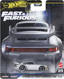 Mattel - Fast & Furious Hot Wheels Premium: Porsche 911 Carrera RS 3.8 - COLLECTIBLES - Multicolor