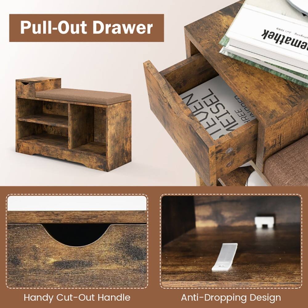Pull-Out Drawer

Cad emathek TEVEN EISEL INDOCO REE

Handy Cut-Out Handle

Anti-Dropping Design