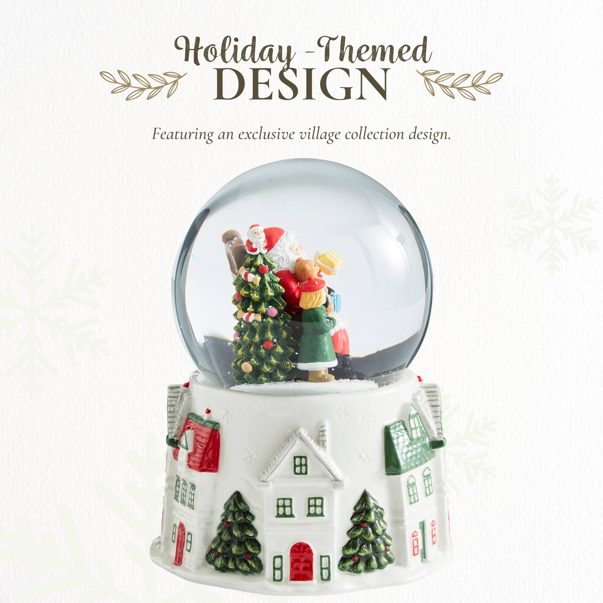 Holiday-Themed DESIGN  
Featuring an exclusive village collection design.