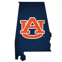 Fan Creations - Auburn Tigers 12" Logo State Sign - Multicolor