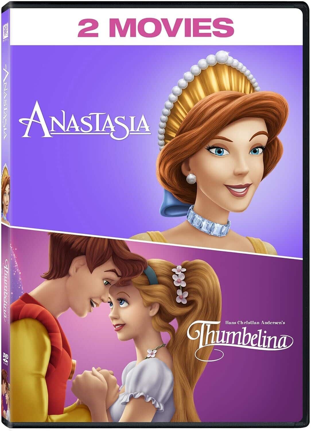 Front. Anastasia / Thumbelina - DVD.