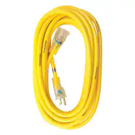 YELLOW JACKET - Outdoor 25 ft. L Extension Cord 12/3 SJTW - Yellow