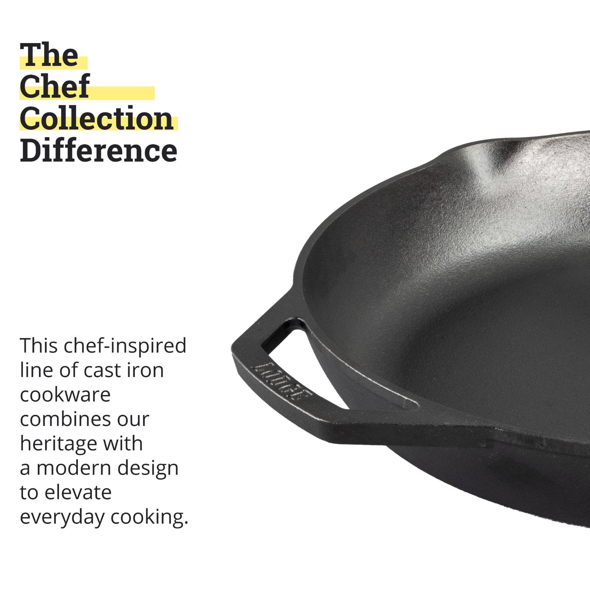The Chef Collection Difference

This chef-inspired line of cast iron cookware combines our heritage with a modern design to elevate everyday cooking.
