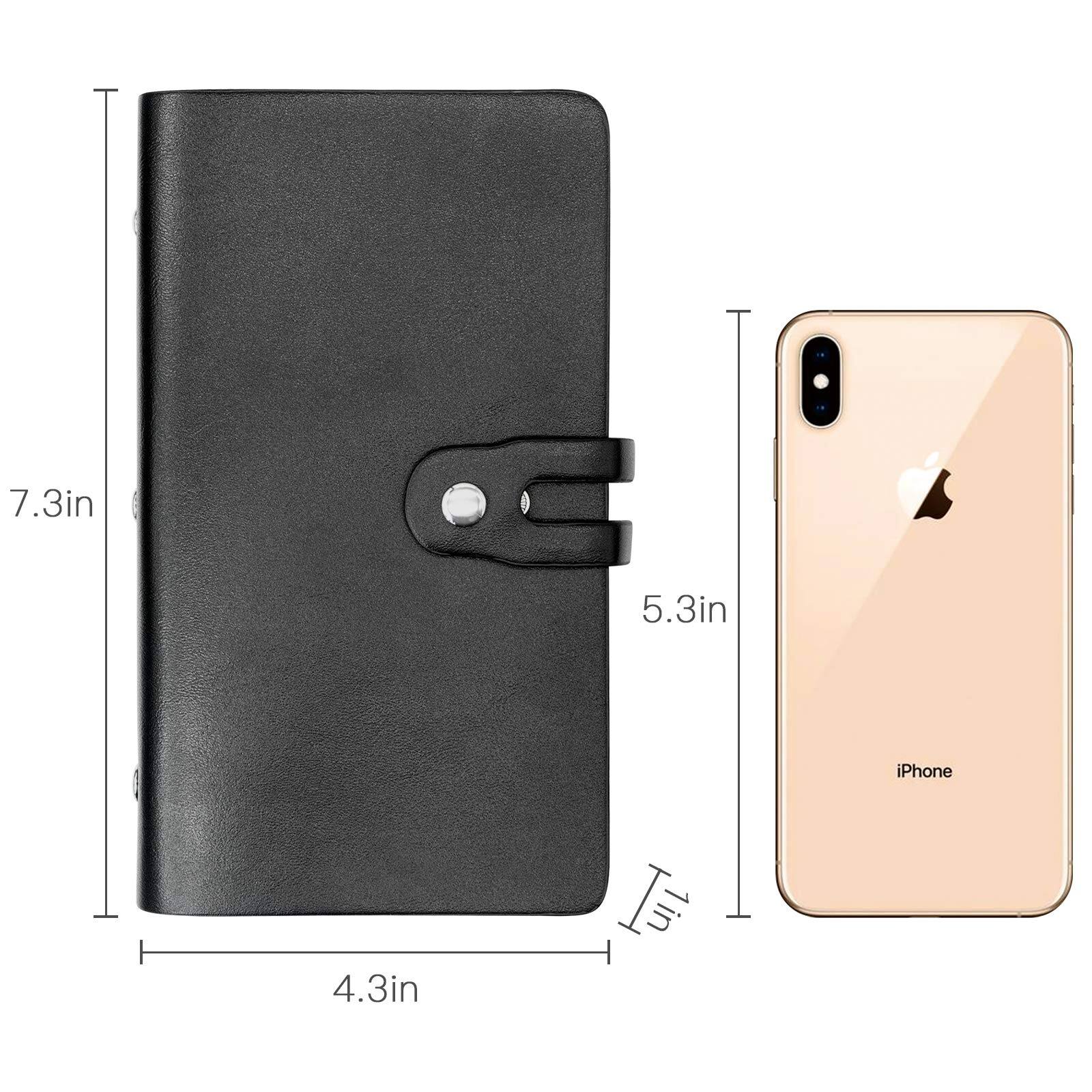 Alt View 1. Jadie Link - Rfid Credit Card Holder Business Organizer Slots Protector Managing Your Different Cards Loss black Durable Materials - Black.