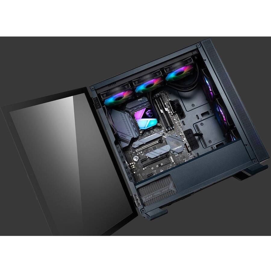 Alt View 5. MSI - MSI 650W Power Supply - ATX - 120 V AC, 230 V AC Input - 5 V DC, 3.3 V DC, 12 V DC, -12 V DC Output - 1 +12V Rails - 1.