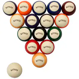 Imperial - Houston Astros Retro Billiard Ball Set - Cream