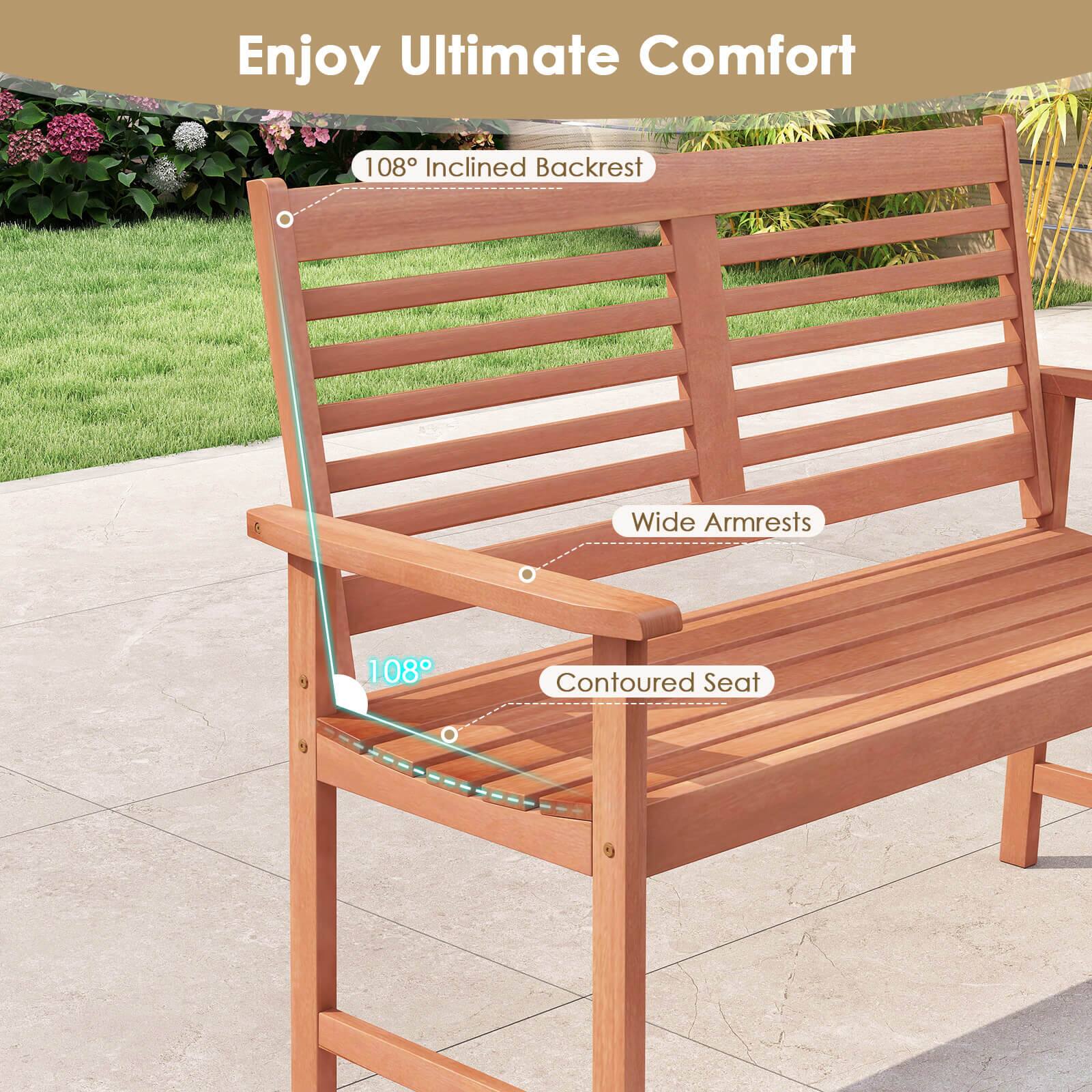 Enjoy Ultimate Comfort
108° Inclined Backrest
Wide Armrests
108° Contoured Seat