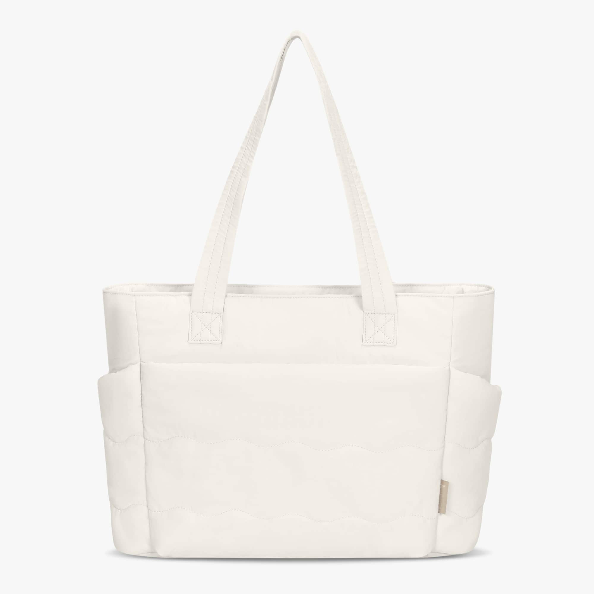 Hynes Eagle - Everyday Zip Tote Handbag - Ivory