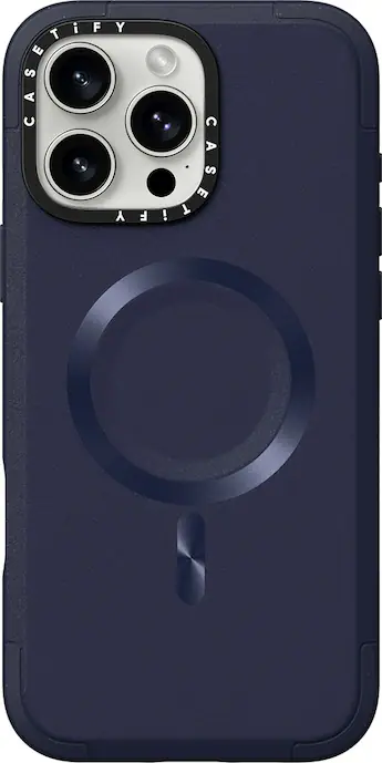 CASETiFY Force Case with MagSafe for Apple iPhone 16 Pro Max Navy CASETiFY Force Case with MagSafe for Apple iPhone 16 Pro Max Navy