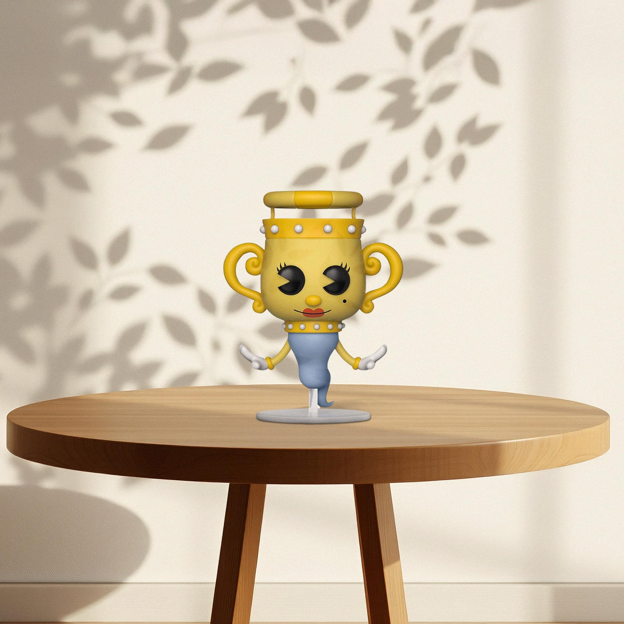 Alt View 2. Funko - Cuphead Funko POP Vinyl Figure: Legendary Chalice - Gold.