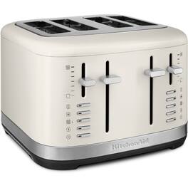 KitchenAid - 4 Slice Programmable Toaster, 120V - Porcelain White
