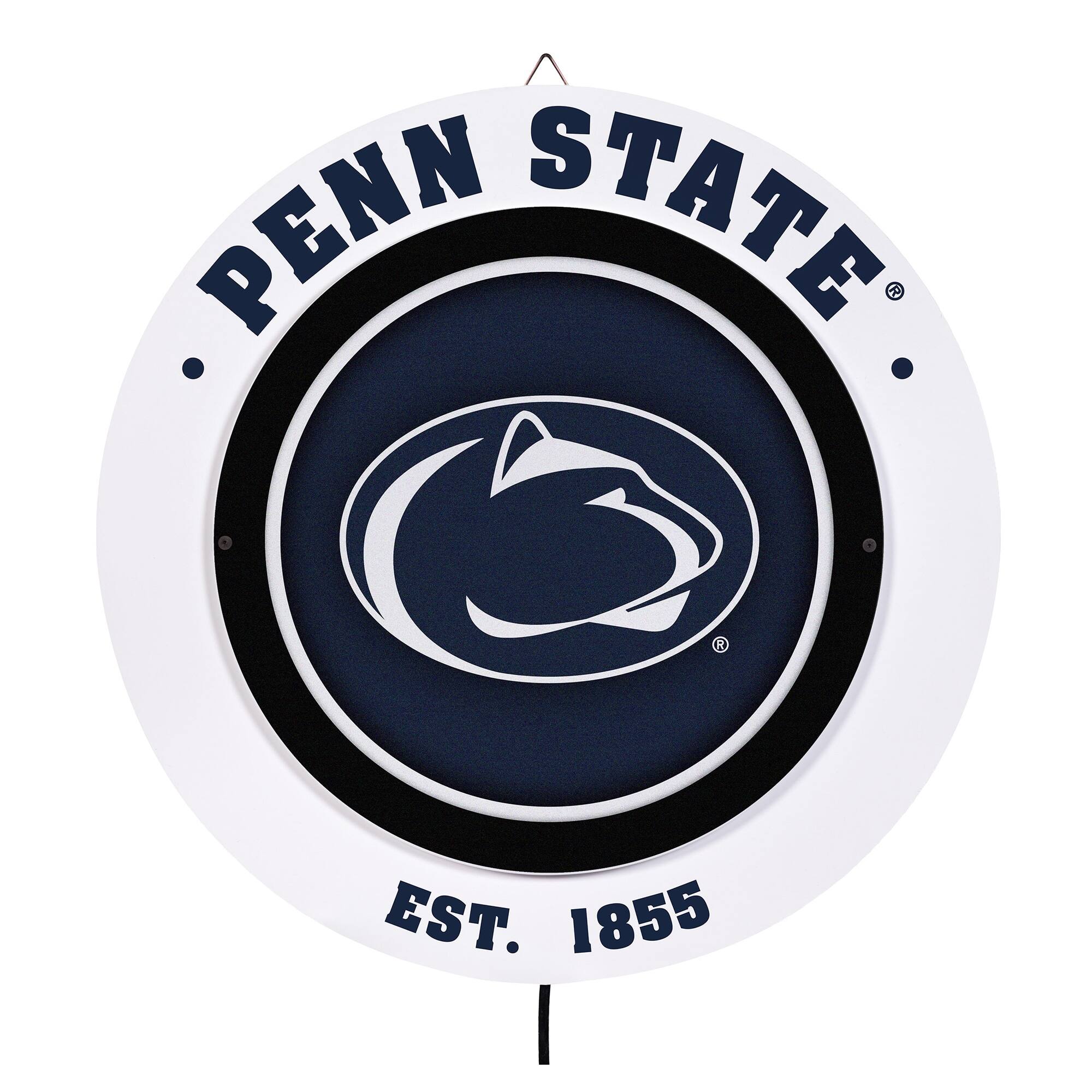 Penn State Nittany Lions 15" LED Round Metal Lit Wall Sign