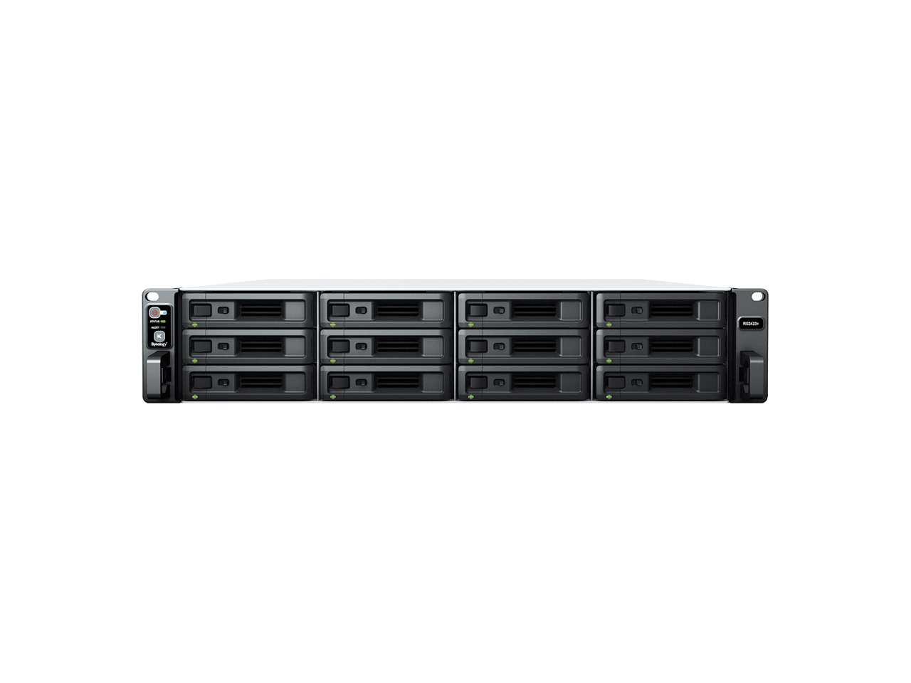 Alt View 3. Synology - Synology 12-bay RackStation RS2423+ (Diskless) - Unknown.