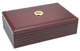 Jardine - Albany State Golden Rams 6'' x 9'' Rosewood Desk Box - Brown