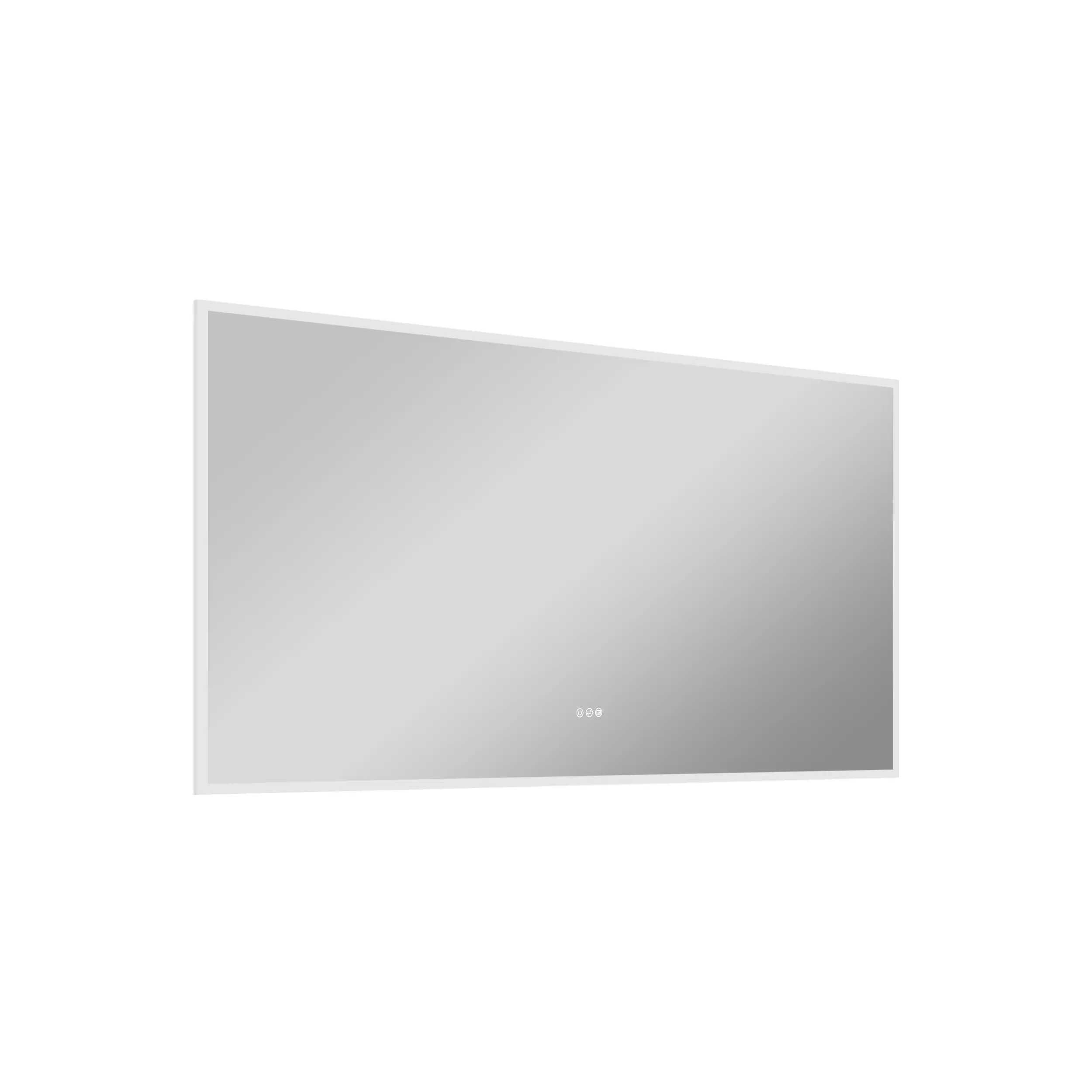 Alt View 9. WELLFOR - 72 inx36 in Frameless Bathroom Mirror with LED Lights & Anti-Fog, Wall-Mounted Bathroom  Vanity Mirrors with Dimmable - Chrome.