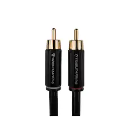 Tributaries - Model 4A Stereo Interconnect RCA Cable (Pair) - 1M - Black