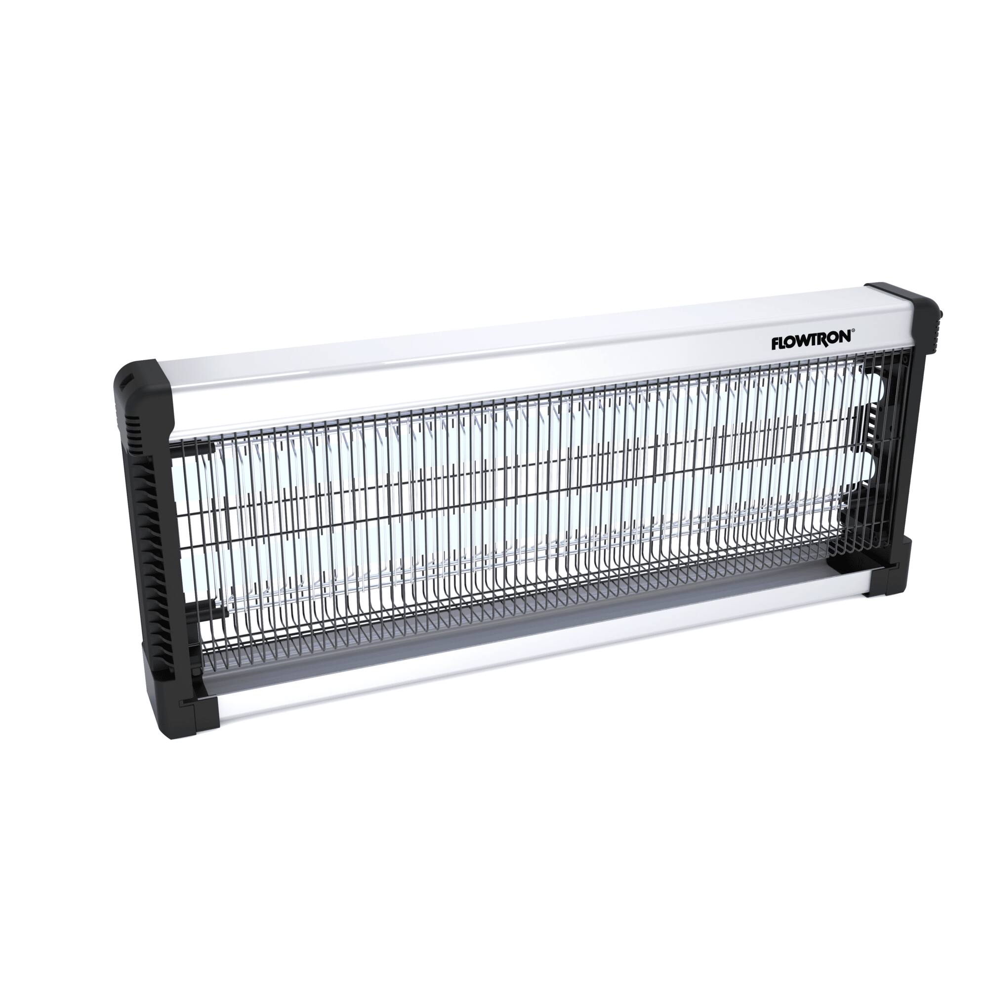 Alt View 4. Flowtron - Indoor Bug Zapper 3000V with LED Lamp, Trap, Power, Indoor/Outdoor Use - Black.