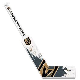 Mustang Drinkware - Vegas Golden Knights Goalie Splatter Mini Hockey Stick - Multicolor