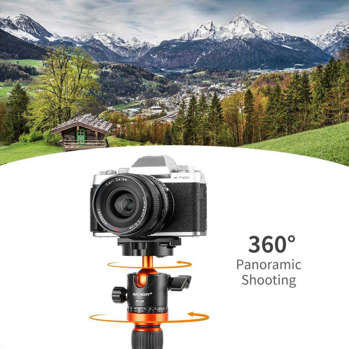 Zeiss Carl 6296461 Distagon #1 2.8/35 KRIONCEPT  
X-T100  
360° Panoramic Shooting  
KF-28
