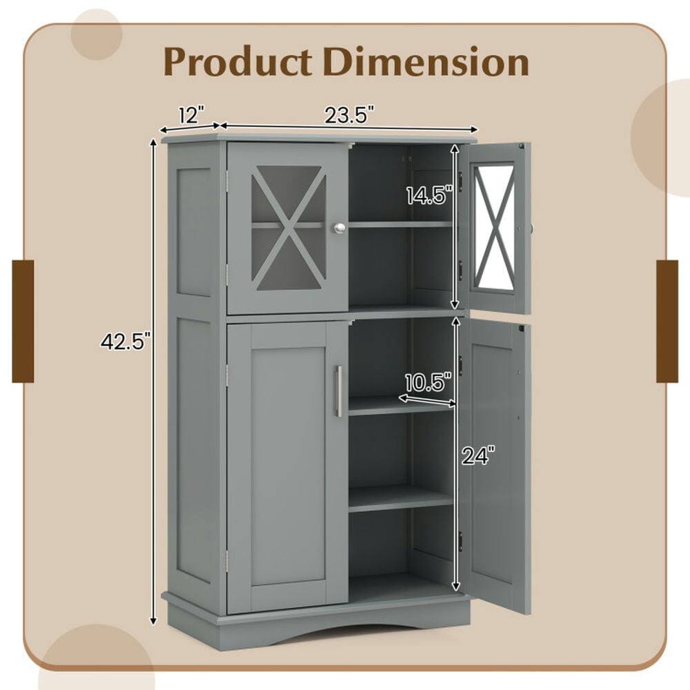 Product Dimension: 12" x 23.5" x 14.5" x 42.5" x 10.5" x 24"