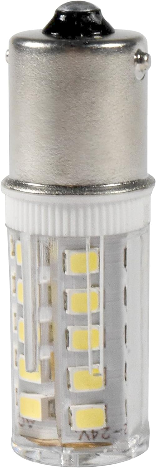 Alt View 3. HQRP - HQRP 2-Pack BA15s LED Tractor Headlight Bulbs Cool White 12-24V for John Deere 5200-5500 D100-D170 GX Series.